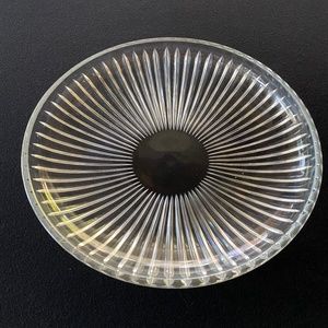 Vintage Lead Crystal Fruit Bowl